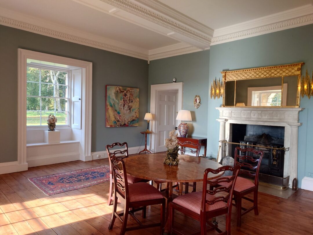 Breakfast room at Wolterton Park, Norfolk.