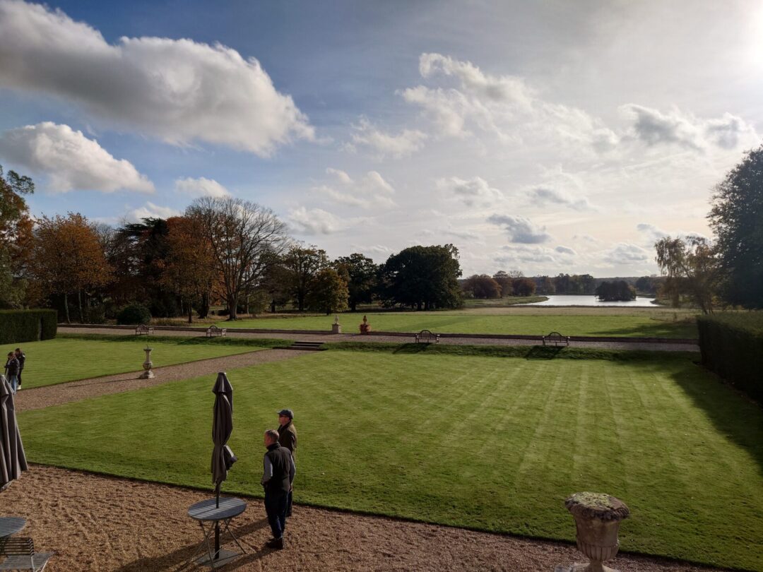 View towards the lake at Wolterton Park
